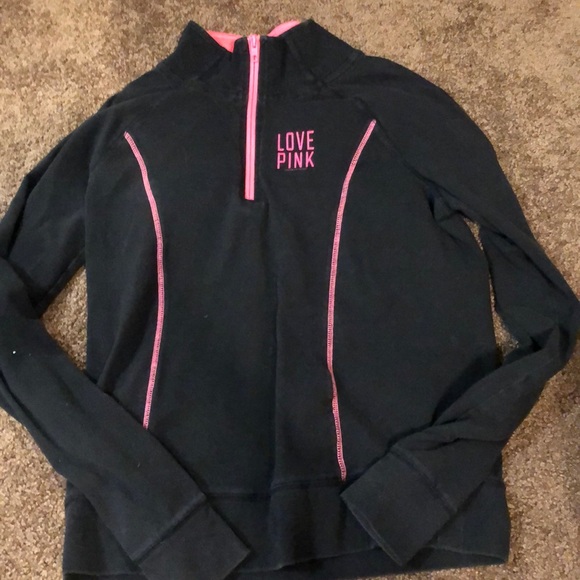 PINK quarter zip - Picture 1 of 1